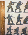Airfix 1 32  54mm Ww2 German Toy Figures Soldiers Lot Of 20