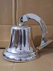 18  Large Brass Chrome Finish Ship Door Bell Nautical Hanging Wall Mounted Gift