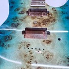 Blue Bird s   eye Neck body Set 24   fret 25 5  basswood roasted Maple rosewood