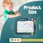 Magnetic Doodle Drawing Board Toddler Sketch Pad Age 1-3 Boys Girls Stamps  70