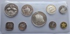 1975 Bahamas Proof Coin Set W  Silver  5  2  1  In Plastic Holder   2 5 Troy Oz