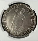 1837 Lima Tm North Peru 8 Reales Ngc Ms 61