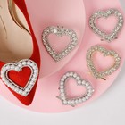 Rhinestone Crystal Shoe Clips Decorative Clips Shoe Buckle For Wedding Party