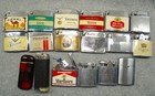 Vintage-lot Of 18 Advertising Lighters-- No Zippos-refub Or Parts-viceroy