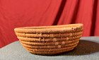 Zimbabwe colonial Rhodesia Coiled Basket   Missionary Congregationalist   1950s