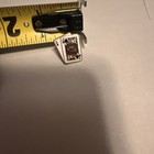 Vintage Enamel Lapel Pin Playing Cards Ace   Jack Of Spades Novelty Lapel Pin 