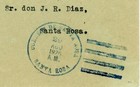 Guatemala Sc 224-first Flight-mu 5-guatemala City-ago 29 1926-to Santa Rosa-scar