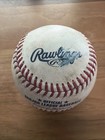 Official Rawlings Game Used Major League Baseball Mlb Real Leather  31 Fast Ship