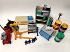 1 18 Scale Garage Diorama Ultimate Kit     Engine Hoist  Tool Chest  Tools   More