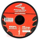 14 Ga 100 Ft Stranded Of Red Cca Primary Power Ground Wire Cable - Full Spool
