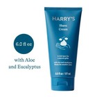 Harry s Men s Shaving Cream 6 Fl Oz     Aloe   Eucalyptus     Soothing  New