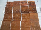 Lot Of 16 Monogram Stencils Copper Initials Letters Monogramlogo Antique Vintage