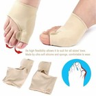 4pcs Big Toe Bunion Splint Straightener Corrector Foot Pain Relief Hallux Valgus