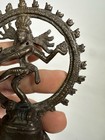 Antique South Indian Nataraja Shiva Cast Bronze Hindu Statue 19th Century