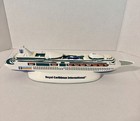 Royal Caribbean Splendour Of The Seas Cruise Ship Resin Model Souvenir - Read