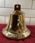 Bronze Ship   Estate Bell  8 3 4  Rim Diam  Incl Bracket  Customized Sale