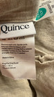 Quince European Linen Duvet Cover King Natural Chambray Nwot