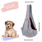 Small Dog Cat Sling Carrier hands Free Reversible Pet Carriers Bag pet Carrie   