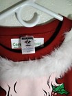 Jerzees Womens Ugly Christmas Sweatshirt Size L Red Santa New