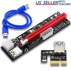 Pci-e 1x To 16x Powered Usb3 0 Gpu Riser Extender Adapter Card Board Cable