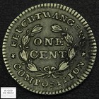 1837 Feuchtwanger Hard Times Token One Cent 1c Ht-268