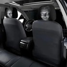 2pcs Ghost Face Headrest Covers scary Face Printing Auto Seat Universal Elastic