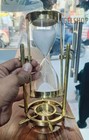 Sand Timer Hourglass Brass Nautical Maritime Timer   Vintage Sand Clock  Gift