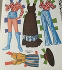 Whitman Mattel Barbie Yellowstone Kelley Paper Dolls Vintage 1975 Uncut Rare