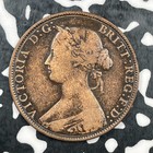 1864 Nova Scotia Large Cent Lot f9655