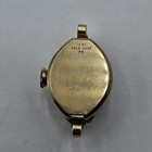 Vintage Caravelle 14k Solid Gold Case M9 Ladies Watch No Band - Runs Great 