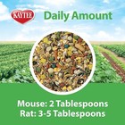Kaytee Fiesta Pet Mouse And Rat Food  4 5lb Bag