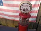 Vintage Fire Chief Route 66 Gas Pump Replica 
