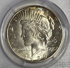1926-s Peace Silver Dollar  1 - Pcgs Ms64 - Lustrous Mint State Better Date
