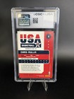 Chris Mullin Signed 2009-10 Panini Hof Dream Team Gm Threads  8  auto 9 Nm-mt 8 