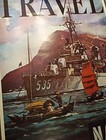 Vintage 1975 Travel Us Navy 535 Size 24    X 33    Poster