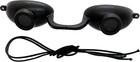 Flexible Sun Goggles Eye Protection Uv Black Glasses Eyes Protect Tanning Bed