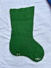 Vintage Personalized  jenny  Needlepoint Christmas Stocking   for Repair   16 