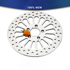 11 5  Front Brake Rotor Polished For Harley Davidson Touring Sportster Softail