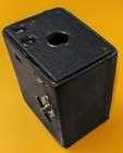Kodak No  0 Brownie Camera Vintage Black Box Camera W  Viewfinders  Lever