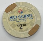 Agua Caliente Casino Resort Spa Rancho Mirage Ca  2 50 Chip Indian Tribal H c