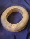 Antique 2 Part Millinery Wooden Hat Form Mold Block