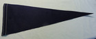 Chicago Lincoln Park Zoo Pennant Souvenir Felt Vintage 24  Animals Blue 1960 s