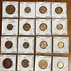 1969-1980-britishcommonwealth-20 Unc Coins-guernsey falklands isle Of Man jersey