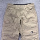 Eddie Bauer Cargo Pants Mens 33x30 Beige First Ascent Guide Pro Hiking Outdoors