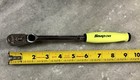 New Snap-on Tools Hi-viz Yellow 3 8  Compact Multi-position Ratchet Fhc72mp