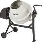 Klutch Electric Cement Mixer  2 25 Cu  Ft  Drum  1 3 Hp  120v Electric Motor