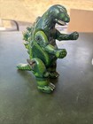 Rare Vintage    Billiken Shokai Green Godzilla Tin Toys Made In Japan Toho     