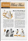 3 Issues Of Kodak Movie News W  Original Stiff Sleeve     Vol 1  s1  3    4 1953