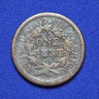1856 Braided Hair Large Cent 1c  - 790