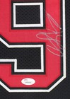 Dennis Rodman Autographed Framed Black Chicago Bulls Jersey Auto Jsa Coa